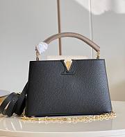 Louis Vuiiton LV Capucines MM Black 31.5x20x11cm  - 1