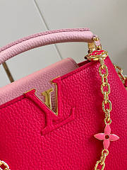 Louis Vuiiton LV Capucines Mini Pink 21x14x8cm - 3