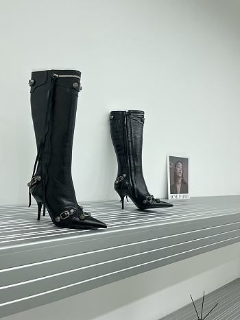 Balenciaga Cagole Black 9cm Boots