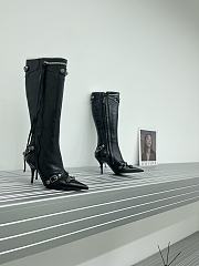 Balenciaga Cagole Black 9cm Boots - 5