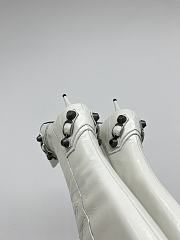 Balenciaga Cagole White 9cm Boots - 3