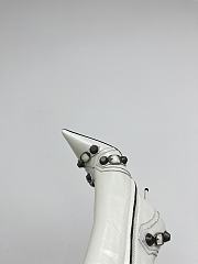 Balenciaga Cagole White 9cm Boots - 4