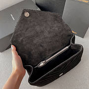 YSL College Medium Chain Black Bag 24x17x6.5cm - 4