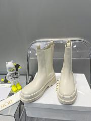 Dior Trial Ankle White Boot - 1