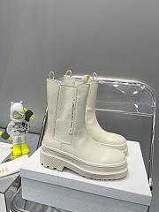 Dior Trial Ankle White Boot - 6