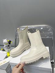 Dior Trial Ankle White Boot - 4