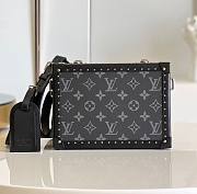 Louis Vuiiton LV Clutch Box Black 24x16.5x8cm - 1