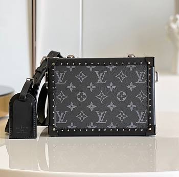 Louis Vuiiton LV Clutch Box Black 24x16.5x8cm