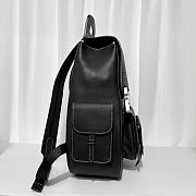 Dior Maxi Gallop Backpack Black Grained Calfskin 33 x 47 x 13.5 cm - 6