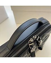 Dior Caro Box Bag With Chain Black 18 x 13 x 5 cm - 4