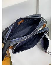 Louis Vuiiton LV Trio Messenger Denim Blue 25x18.5x7cm - 4