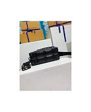 Louis Vuiiton LV Mini Soft Trunk Black 18.5x13x8cm - 5