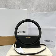 Jacquemus Le sac Rond Black 25x13x6cm - 1