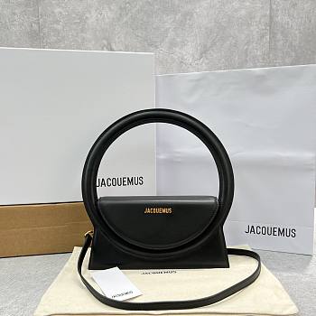 Jacquemus Le sac Rond Black 25x13x6cm