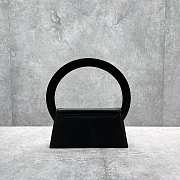 Jacquemus Le sac Rond Black 25x13x6cm - 5