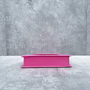 Jacquemus Le sac Rond Pink 25x13x6cm - 5