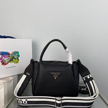 Prada Small Leather Handbag 23x10x21cm