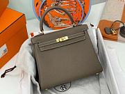 Hermes Kelly Togo Gold Gray 25cm - 1