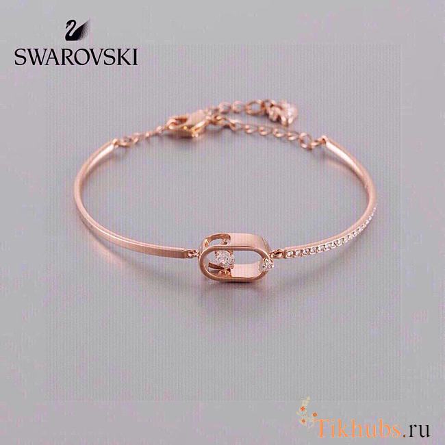 Swarovski Sparkling Dance Oval Bracelet - 1