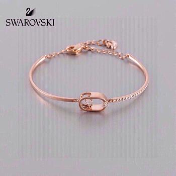 Swarovski Sparkling Dance Oval Bracelet