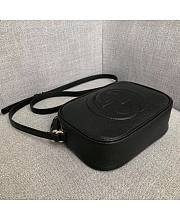 Gucci Soho Small Leather Disco Black Bag 21x15x7cm - 5