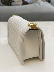 Chanel Leboy Cavier Gold Hardware White 25cm - 5