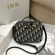 Dior 30 Montaigne Box Bag Blue 19.5 x 15 x 6 cm - 1