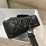 Dior Diorcamp Bag Black Macrocannage Calfskin 23 x 15 x 8 cm - 4