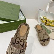 Gucci Platform Slide Camel Sandal - 4