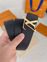 Louis Vuiiton LV Black Gold 4cm - 4