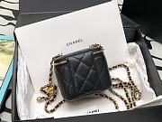 Chanel Vanity Box Black Bag 8.5x11x7cm - 2