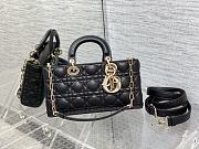 Lady Dior Joy Black Size 26 cm - 1