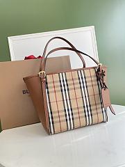 Burberry Tote Brown 28 x 26 cm - 4