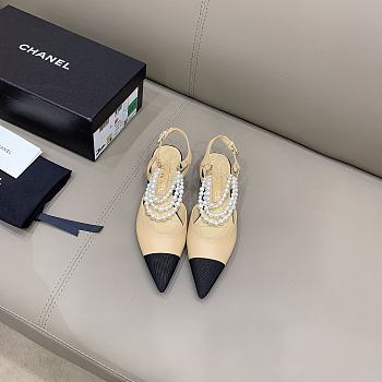 Chanel Beige High Heel