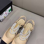 Chanel Beige High Heel - 5