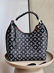 Louis Vuitton LV Carmel Black 35 x 40 x 17 cm  - 1