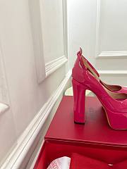 Valentino Garavani Platform Pump In Patent Pink 15.5cm - 3