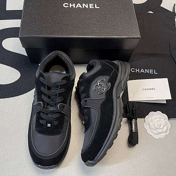 Chanel Low Black Sneakers