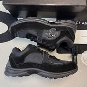 Chanel Low Black Sneakers - 3