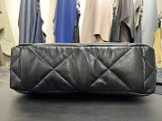 Chanel 19 Shopping Bag Black 41x24x10.5cm - 6