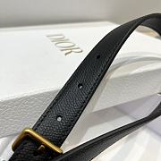 Dior Black Strap 102cm - 6