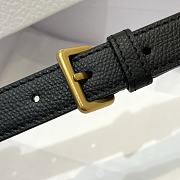 Dior Black Strap 102cm - 4