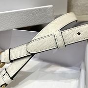 Dior White Strap 102cm - 3