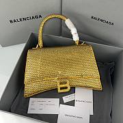 Balenciaga Hourglass Yellow 23x10x24cm - 1