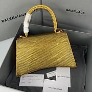 Balenciaga Hourglass Yellow 23x10x24cm - 6