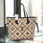 LV Neverfull Creme 31x28x14cm - 3