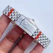 Rolex Datejust Stainless Steel Bracelet Jet Black Dial - 3