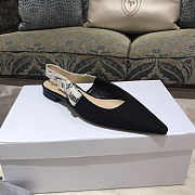 Dior Black Flat - 5