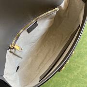 Gucci Horsebit 1955 Shoulder Bag Grey 31x20x7.5cm - 4
