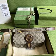 Gucci Blondie Belt Bag Beige And Ebony 24x4x5cm - 1